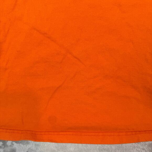 Harley Davidson tucson Arizona Vibrant Orange Long Sleeve Shirt Size L - Picture 6 of 9